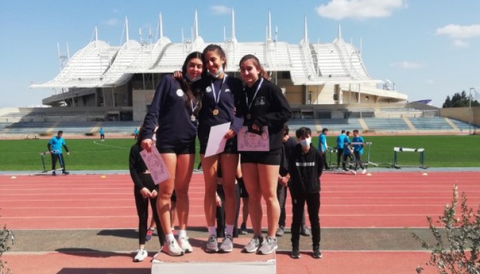 Senior Boys & Girls Athletics - Athena Peletie at the Nicosia Competition